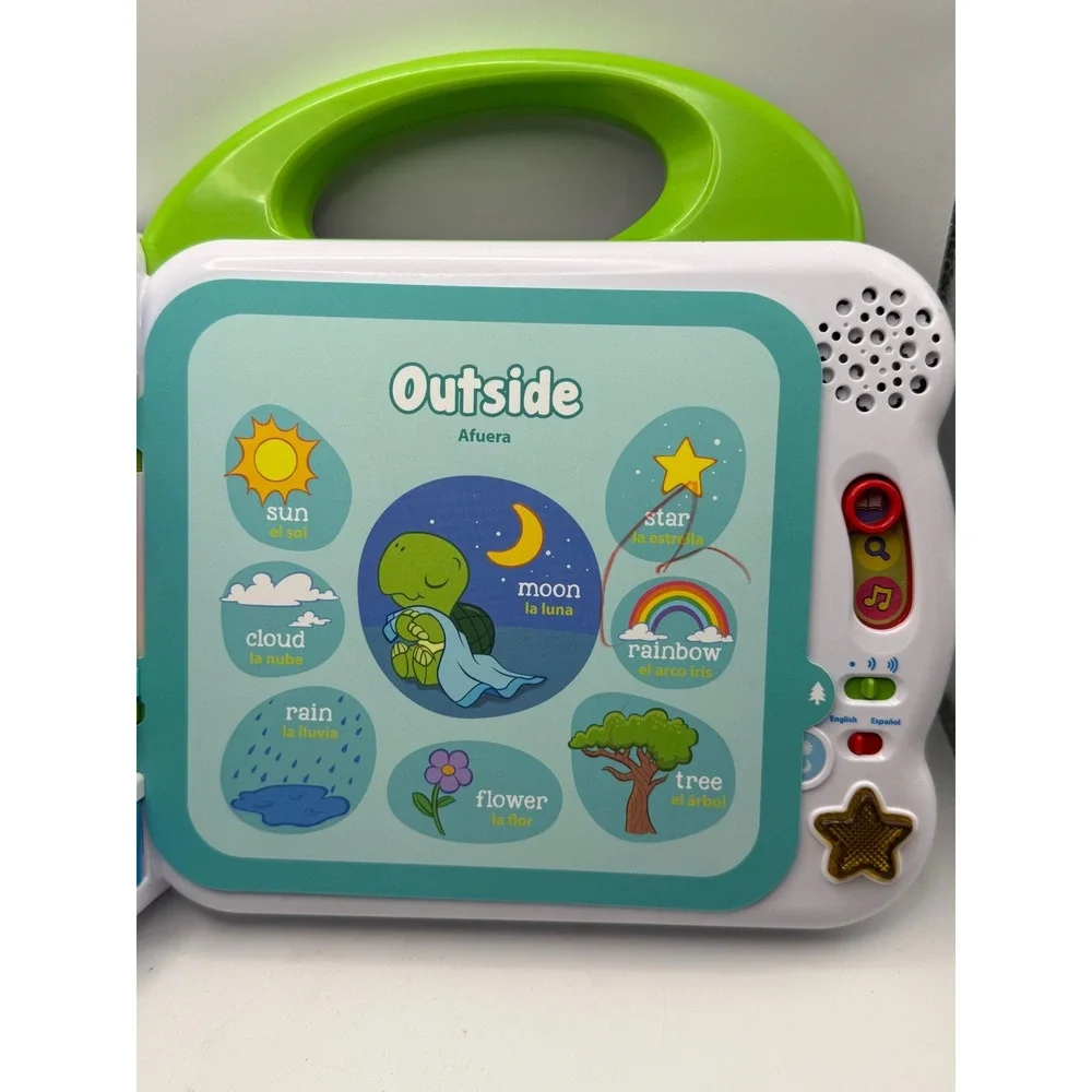 LeapFrog Learning‎ Friends 100 Words Book Bilingual English Spanish Interactive